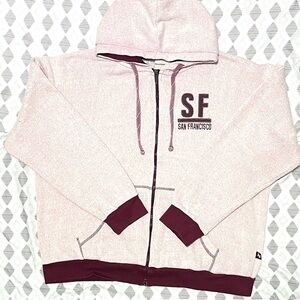 Redwood San Francisco Hoodie - Soft Fleece & Full Zip - Size XXL